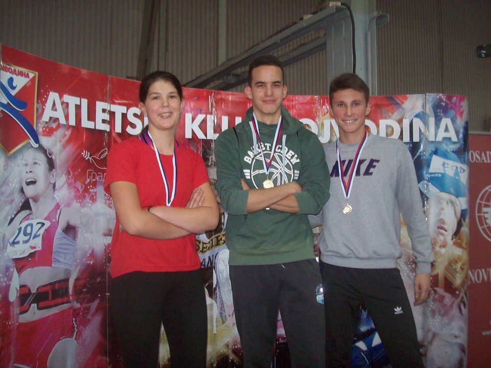 Tri medalje zvorničkim atletičarima na otvorenom prvenstvu Vojvodine