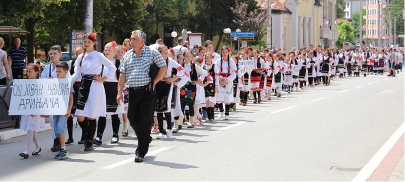 Jubilarni 20. Festival dječijeg folklora okupio 38 kulturno-umjetničkh društava u Zvorniku