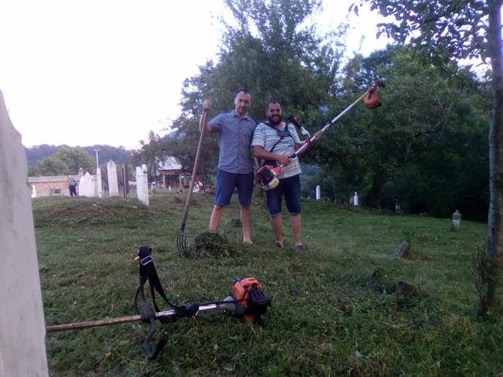 Bajramska akcija uređenja mezarja (gorblja) u Novom Selu