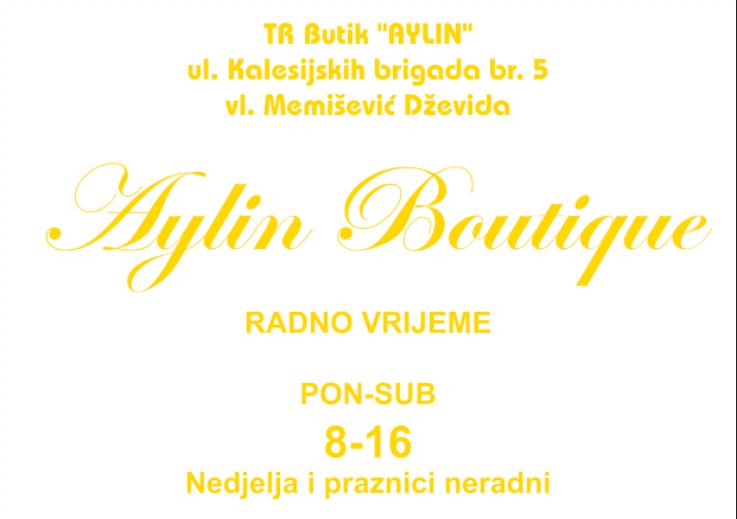 Od sutra Boutique Aylin novi modni kutak u Kalesiji