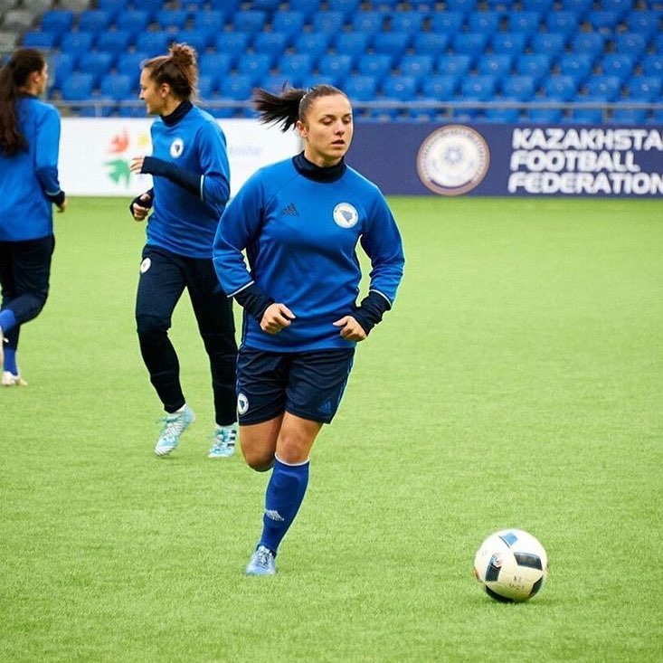 Zvorničanka Valentina Šakotić sa fudbalskom reprezentacijom BiH danas završava kvalifikacije