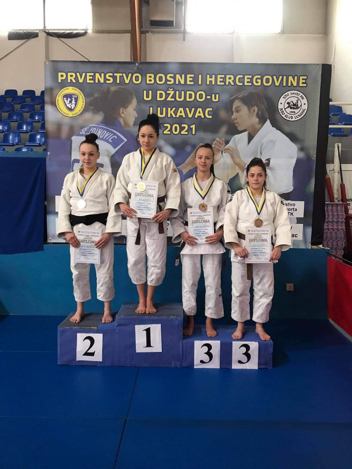 Nove medalje za Zvornik od zvorničkih "Sokolova" sa Prvenstva BiH u džudou (FOTO)