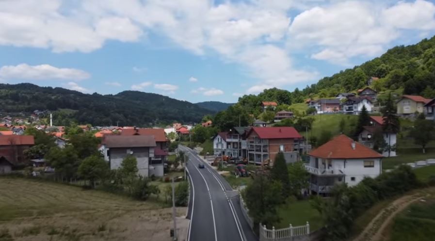 Asfaltirana dionica regionalnog puta Sapna-Zvornik, Sapna ljepše izgleda (FOTO/VIDEO)