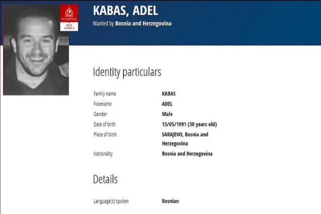 Interpol raspisao potjernicu za Adelom Kabašem, osumnjičenim za ubistvo Mehmeda Ramića