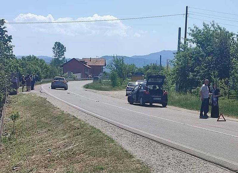 Jedno lice povrijeđeno u sudaru kod Šepka (FOTO)