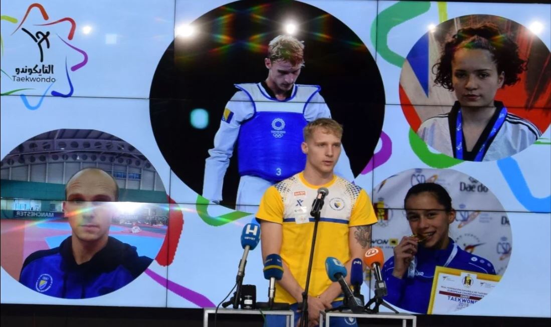 Zorana Sandić i Dane Pepić Zvorničani koji su dio olimpijskog tima BiH za Mediteranske igre u Alžiru (FOTO)