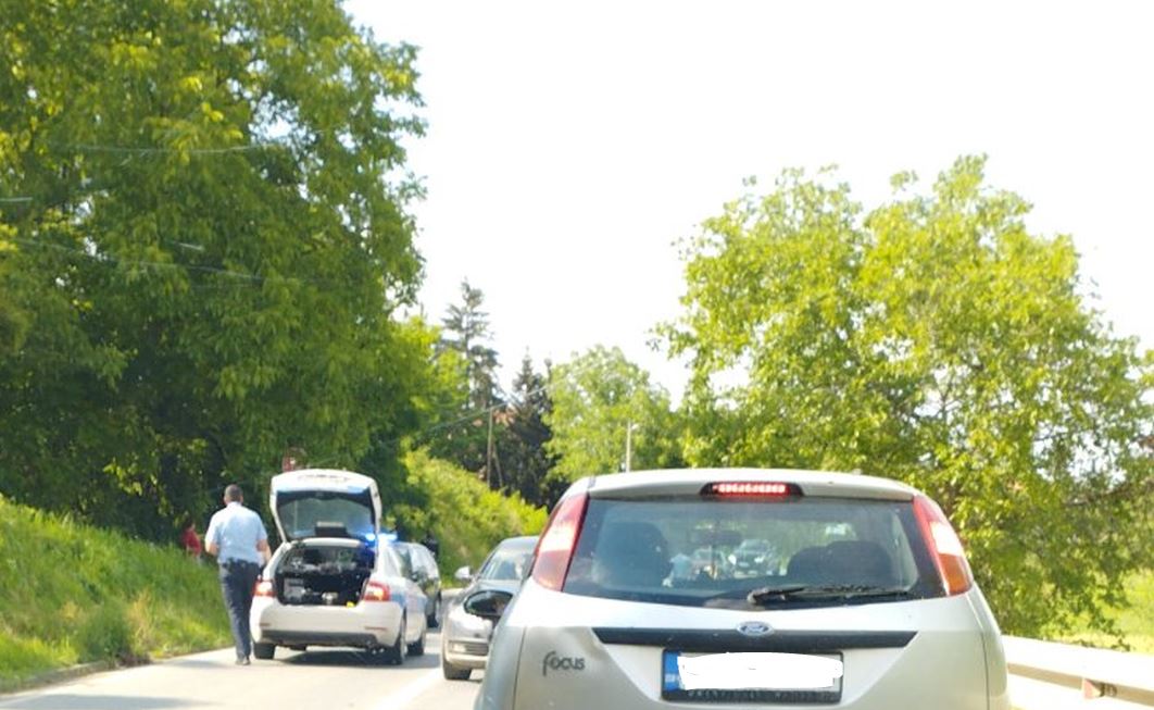Još jedna saobraćajna nezgoda sa motociklistom, ovaj put u Tršiću (FOTO)