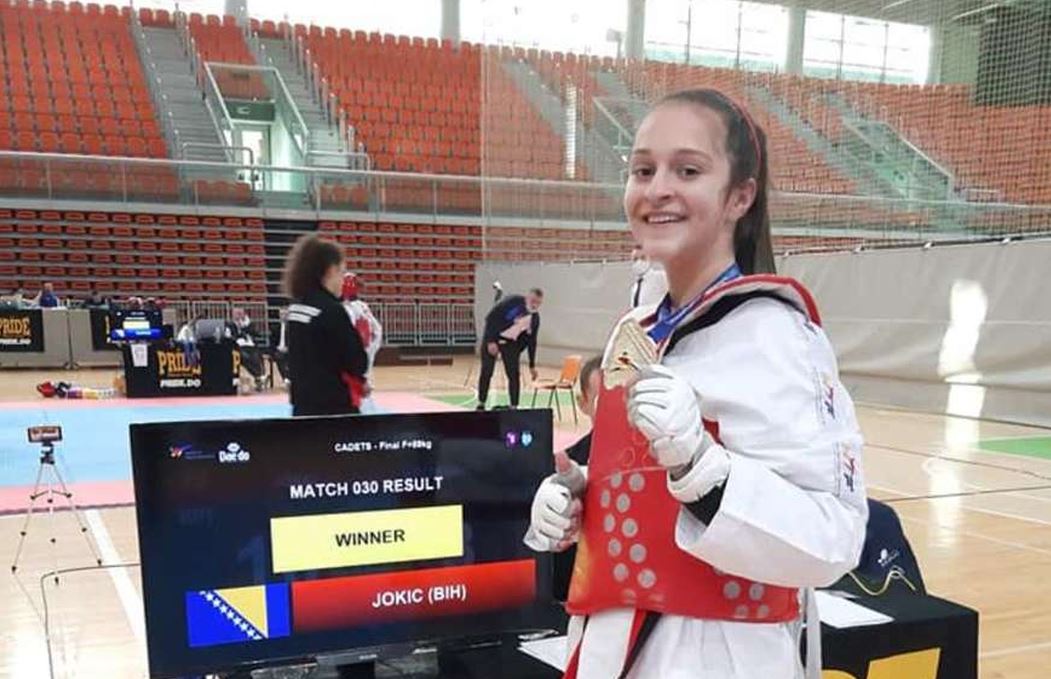 Tekvondoistkinja Marija Jokić iz Zvornika među osam najboljih juniora svijeta, medalja izmakla iz ruku u posljednjim sekundama