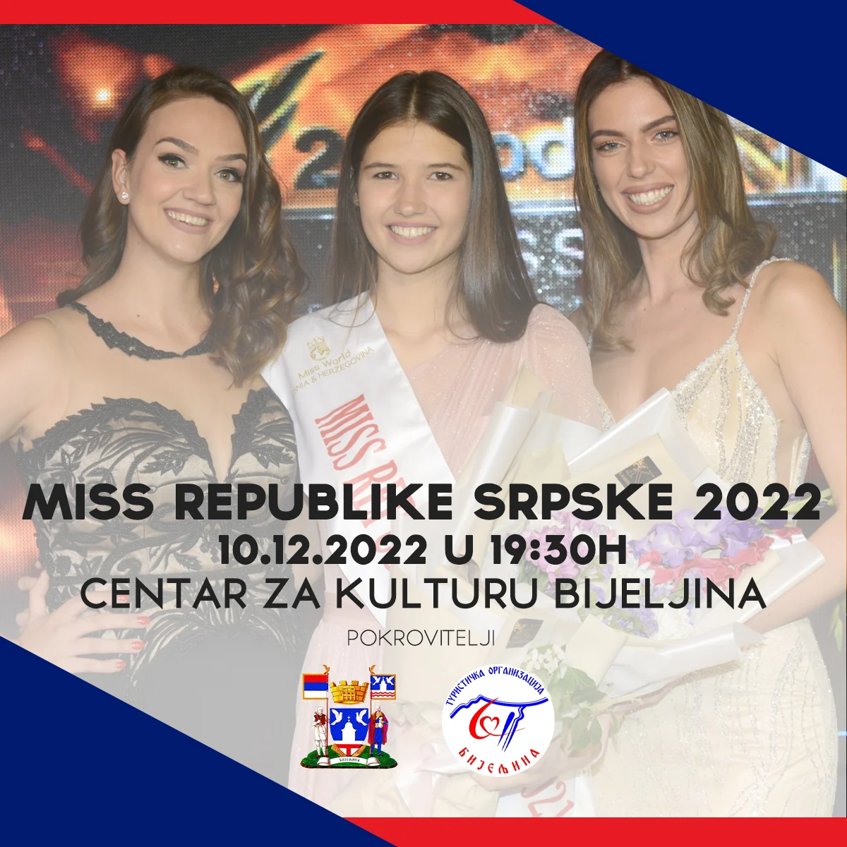 GRAD BIJELJINA DOMAĆIN MANIFESTACIJE MISS REPUBLIKE SRPSKE 2022