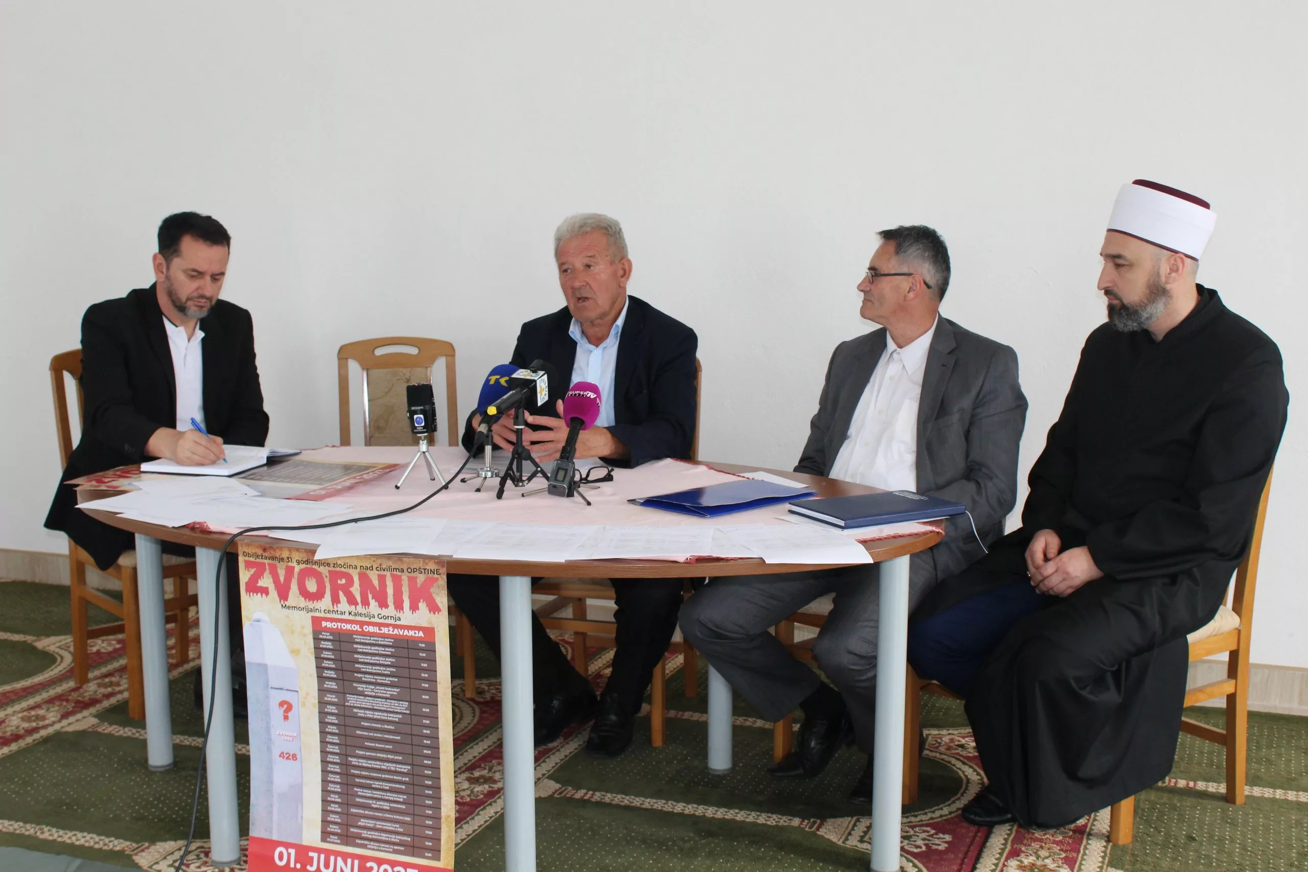 Saopšten protokol ovogodišnjeg ukopa i kolektivne dženaze ubijenim Zvorničanima, press konferencija održana u Gornjoj Kalesiji