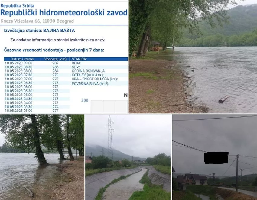 Rijeka Drina i njene pritoke u Zvorniku i regiji još uvijek u svojim koritima, očekuje se smanjenje vodostaja i protoka na centralama