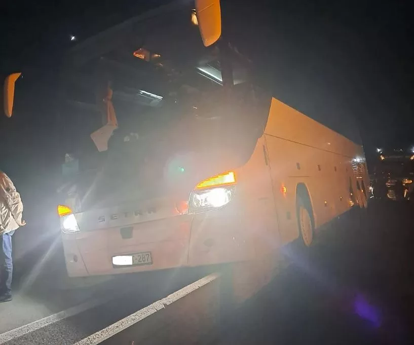 Zatvoren auto-put u Sloveniji, autobus iz BiH imao nezgodu (FOTO)