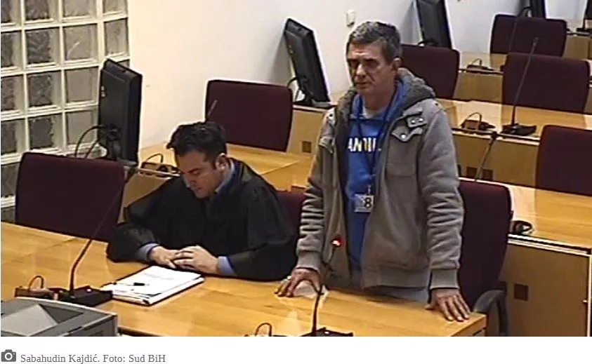 Sabahudin Kajdić upućen na izdržavanje zatvorske kazne zbog ratnih zločina u Prijedoru