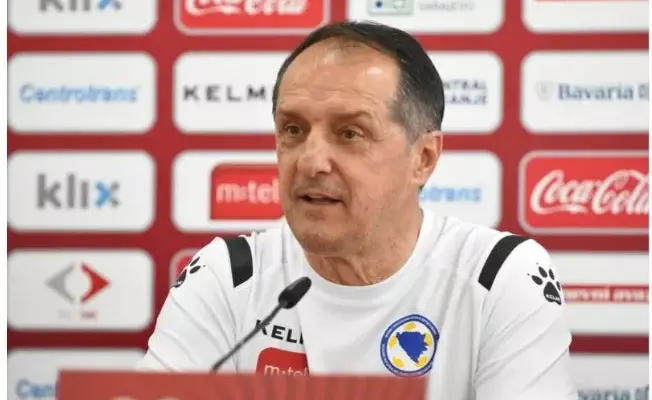 Faruk Hadžibegić smijenjen sa mjesta selektora fudbalske reprezentacije Bosne i Hercegovine