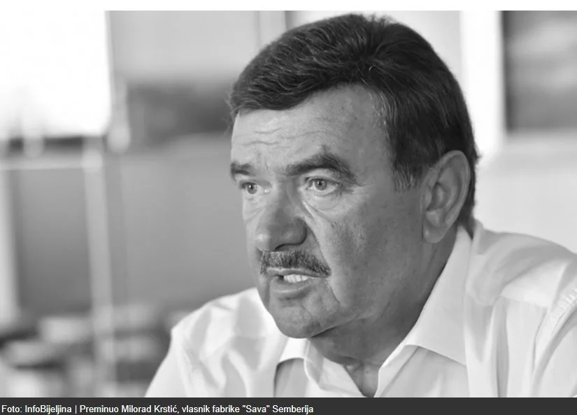 Preminuo vlasnik fabrike “Sava” Semberija