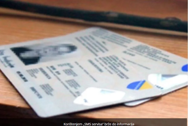 Korištenjem „SMS servisa“ brže do informacija o identifikacionim dokumentima