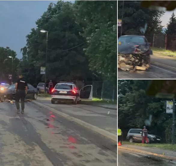 U sudaru na magistralnom putu Zvornik-Tuzla dvije osobe povrijeđene i prevezene u UKC Tuzla (FOTO)