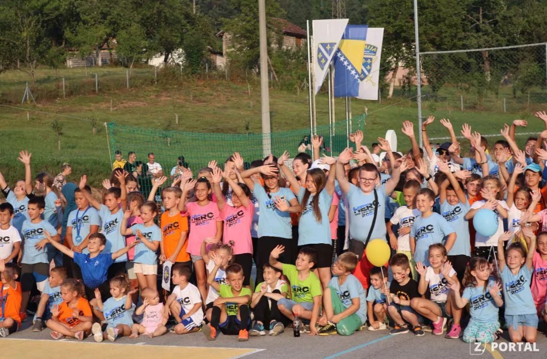 Mališani iz Podrinja uzeli učešće u takmičenju "Igre bez granica" u Zavidovićima (FOTO)