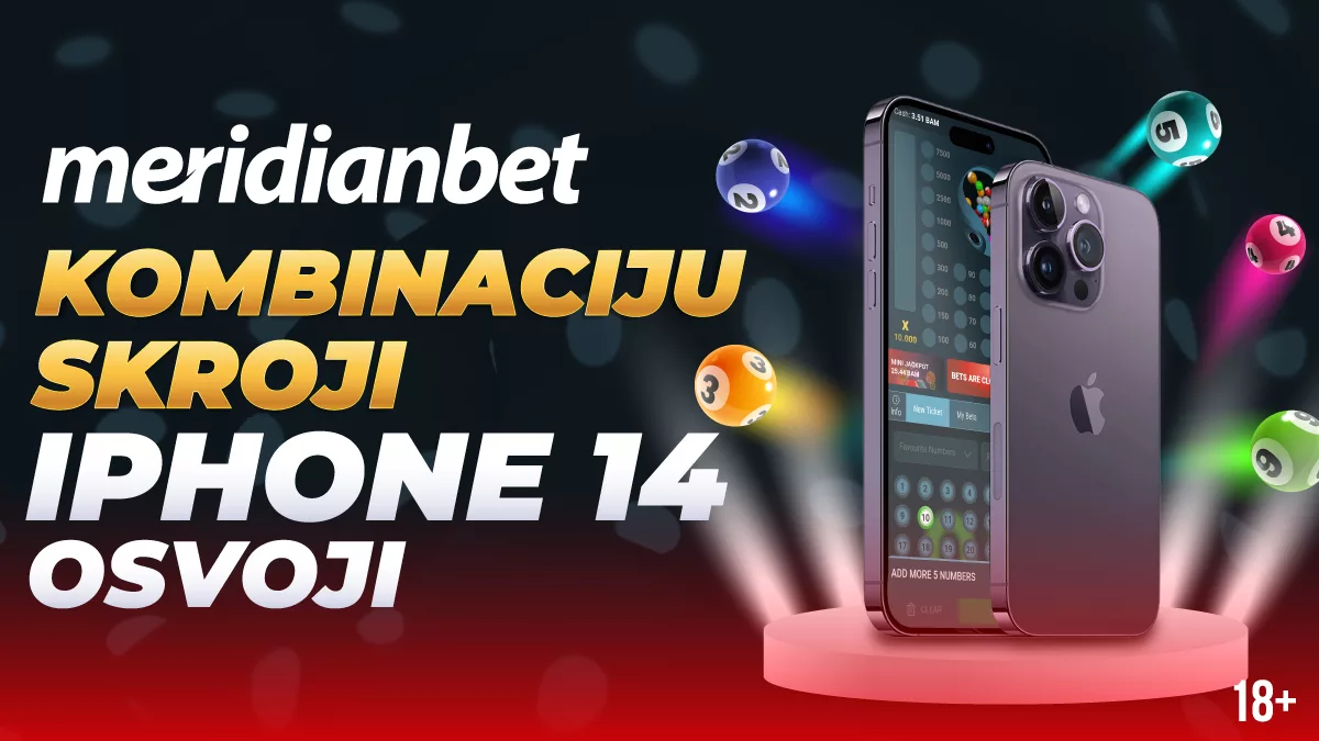 MERIDIANBET TAKMIČENJE: Uđi u svijet brojeva i osvoji iPhone 14 
