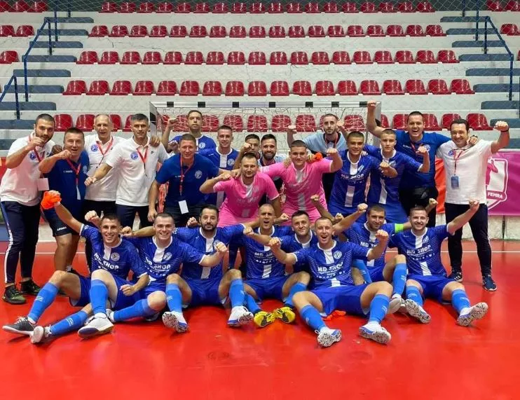 Futsaler KMF “Radnik-MD Shop” izborili grupnu fazu Lige šampiona