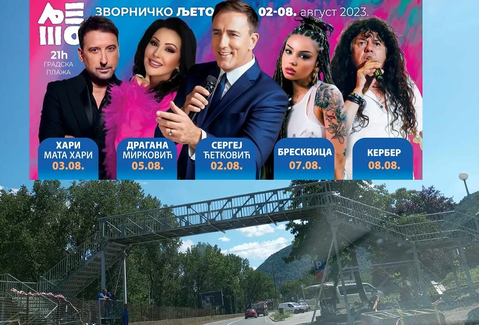 Sergej Ćetković otvara “Zvorničko ljeto”, pasarela gotova (FOTO)