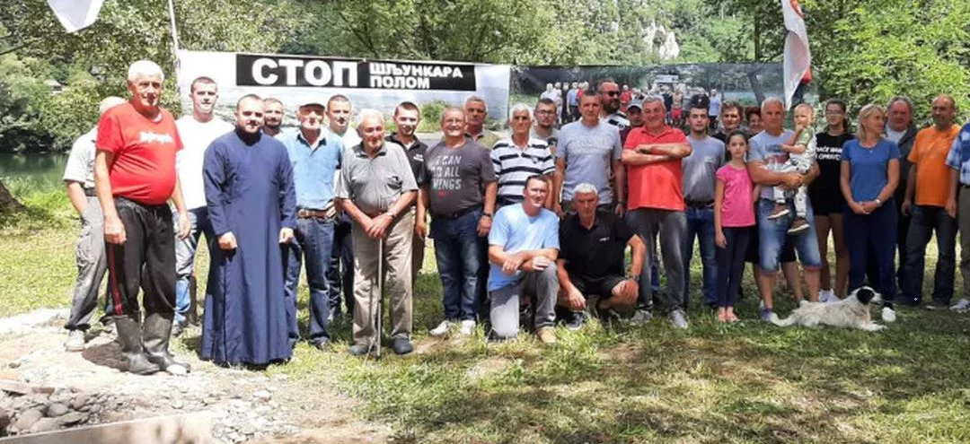 Naloženo zaustavljanje svih daljih radova na rijeci Drini u mjestu Polom kod Bratunca