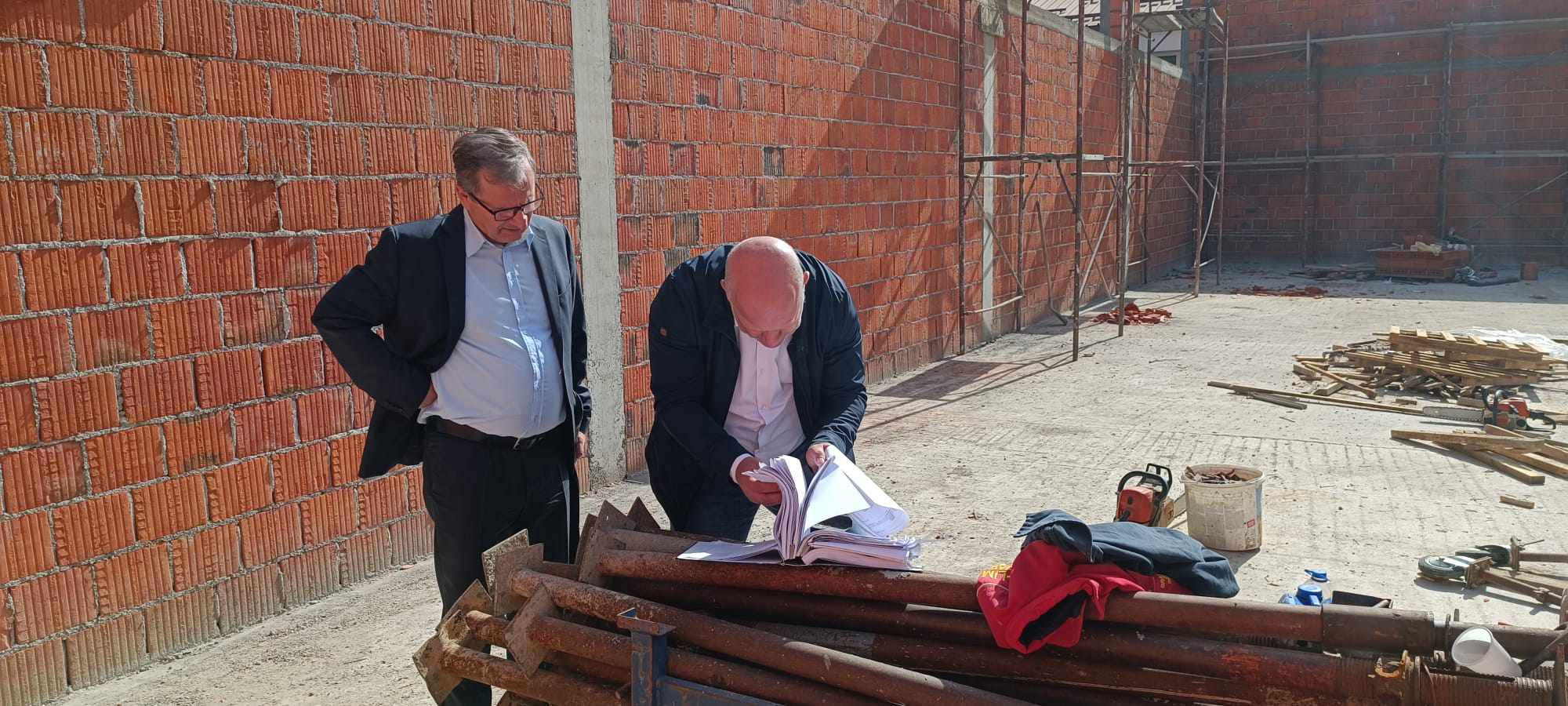 U Potočarima u toku radovi na izgradnji fiskulturne sale (FOTO)