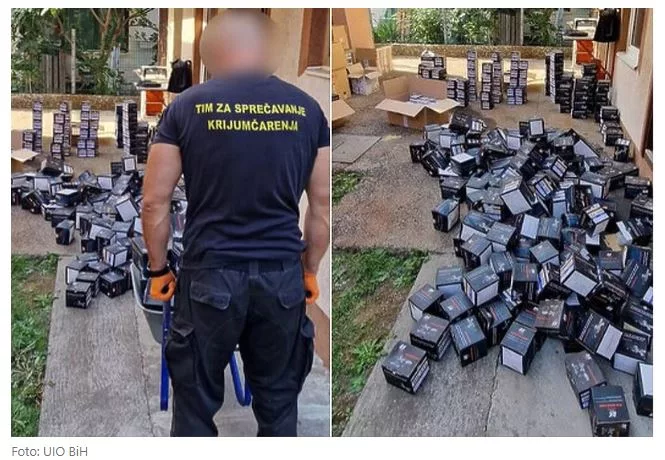 Velika akcija UIO BiH: Zaplijenjeni novi autodijelovi u vrijednosti 359 hiljada maraka