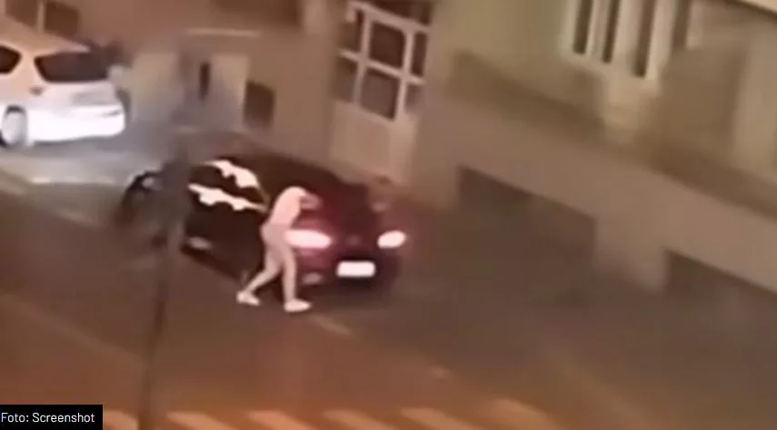 Snimak iz Tuzle: Tukao djevojku nedaleko od sjedišta MUP-a TK (VIDEO)
