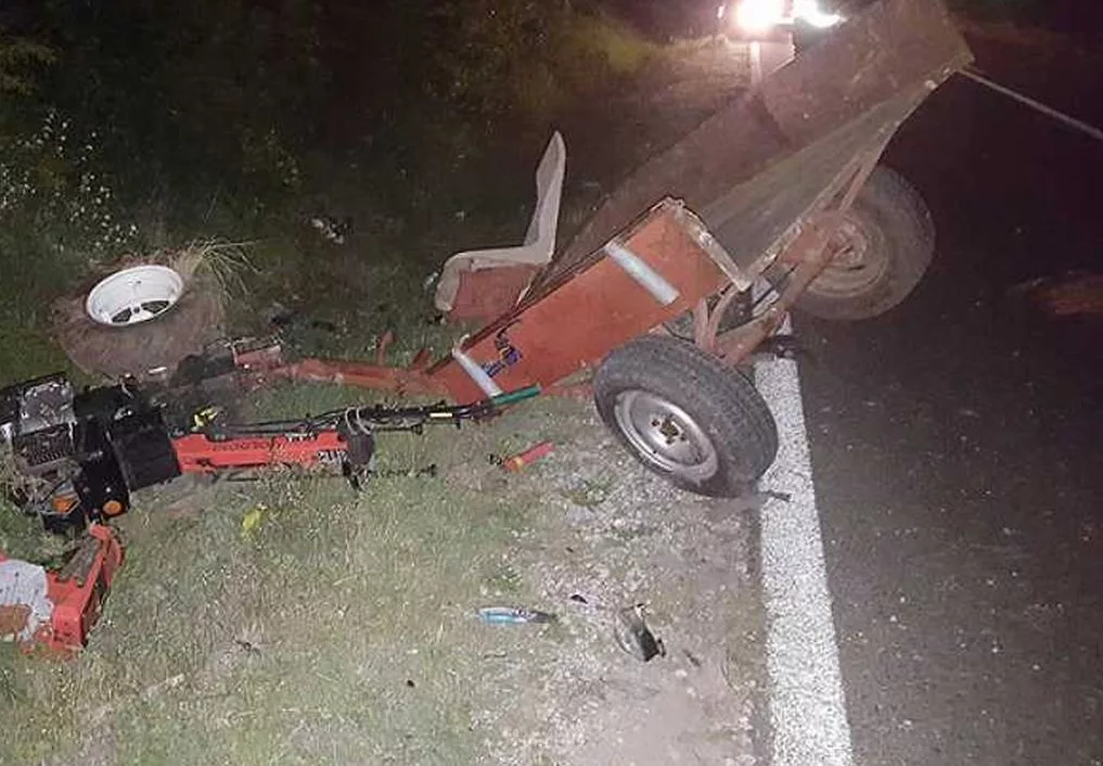 Nakon sudara automobila i motokultivatora jedno lice završilo u zvorničkoj bolnici