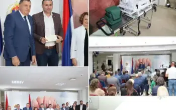 Neonatalni transportni inkubator i oprema za zbrinjavanje novorođenčadi stigli u zvorničku bolnicu (FOTO)