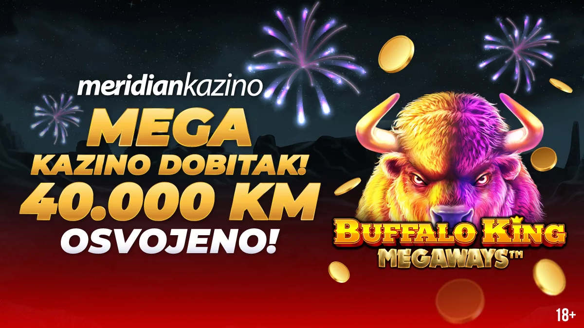 MERIDIAN KAZINO: U divljini Grand Kanjona osvojio 40.000 KM
