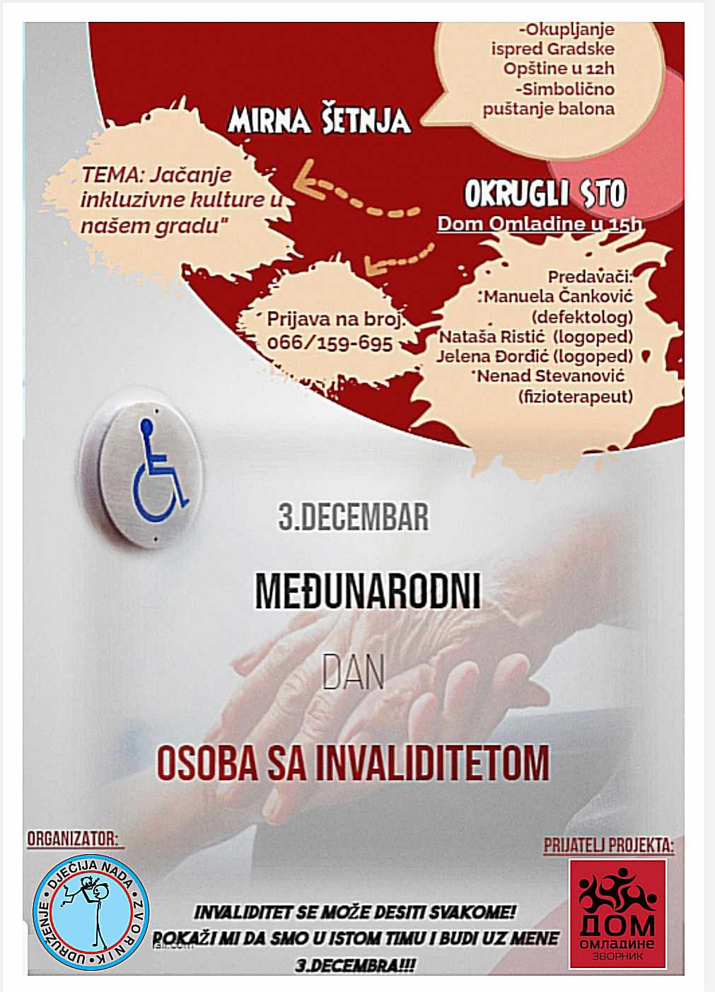 Međunarodni dan osoba sa invaliditetom u Zvorniku