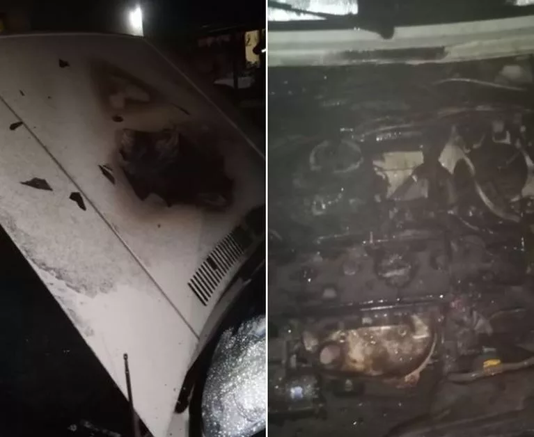 Požar uništio automobil u naselju Hranča kod Bratunca (FOTO)