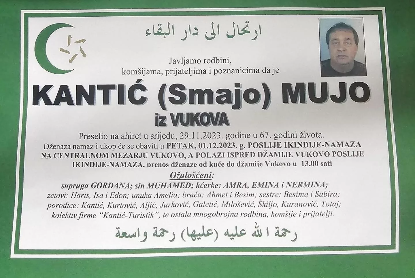 Preminuo Mujo Kantić, jedan od najbogatijih ljudi u BiH
