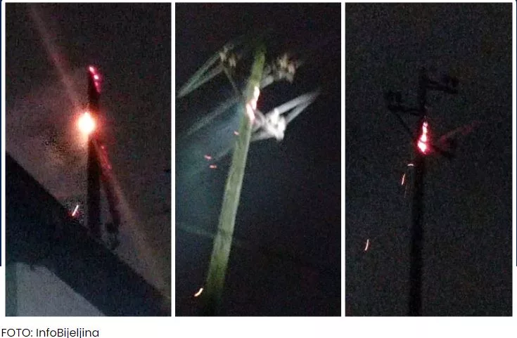 Požar na banderi prijetio kućama, bio prekinut i saobraćaj na putu Bijeljina – Rača (FOTO)