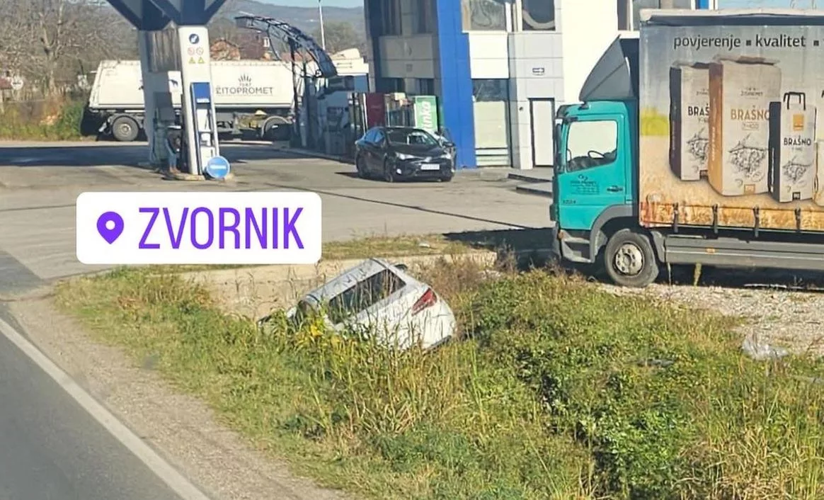 Slijetanje u Tršiću, jedna osoba zadobila povrede (FOTO)