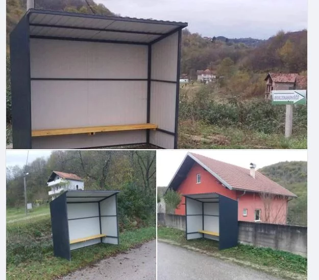 Bolja autobuska stajališta u zvorničkim naseljima zahvljujući donaciji grada Zenice