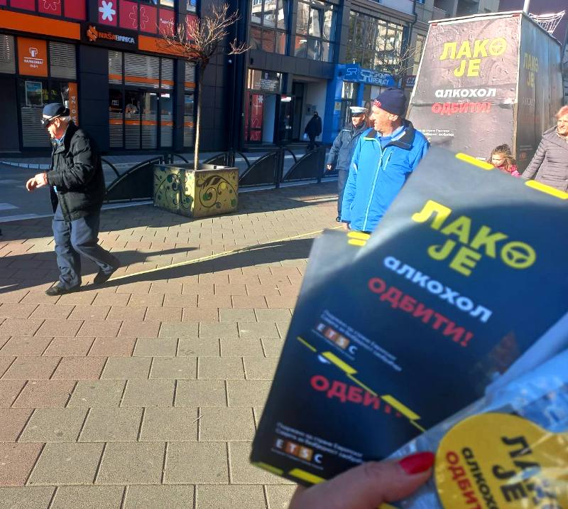 Specijalni karavan kampanje „Lako je alkohol odbiti“ boravio u Zvorniku