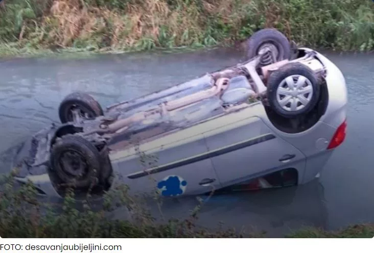 Dva automobila u kratkom vremenskom periodu sletijela u kanla Drina-Dašnica (FOTO)