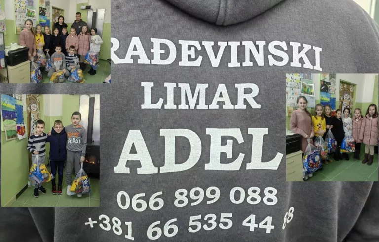 Limar "ADEL" i mališani Bukovika obradovali mališane u školi Kula Grad (FOTO)