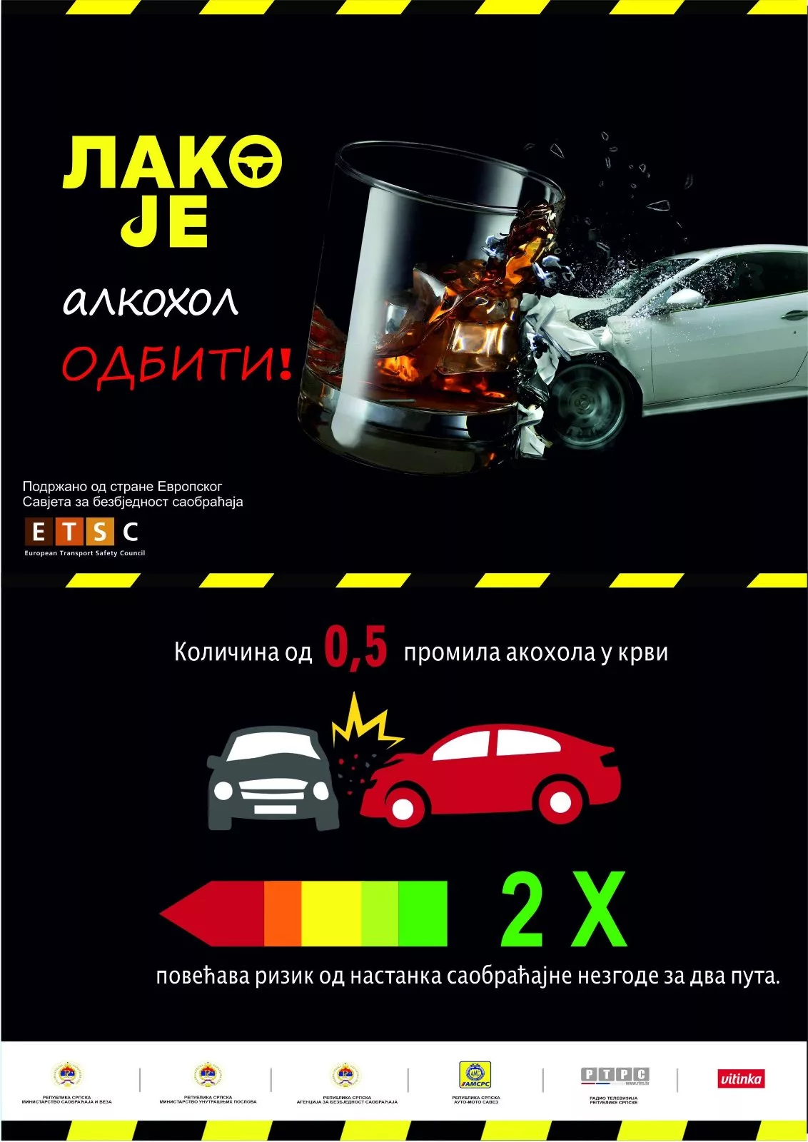 Počinje kampanja „Lako je alkohol odbiti“