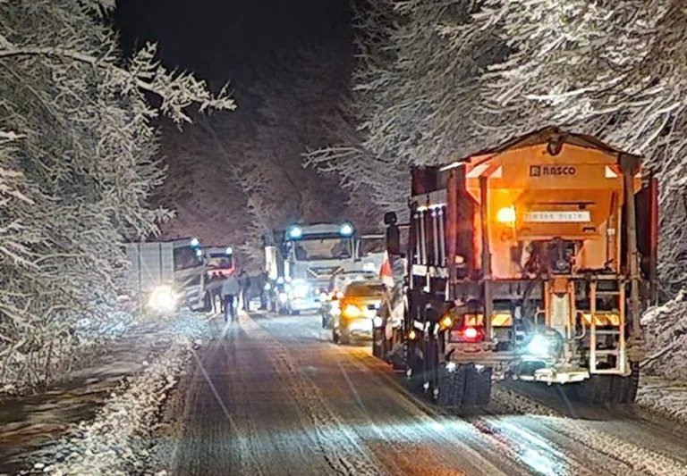 Prekid saobraćaja preko Romanije za teretnjake
