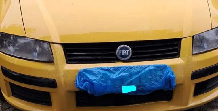 Sudar Fiata i motocikla na magistralnom putu Zvornik – Bijeljina u Skočiću
