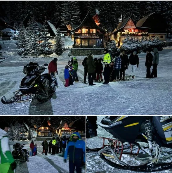 Muškarac pijan vozio motorne sanke, pa udario dvoje djece dok su sanjkala (FOTO)