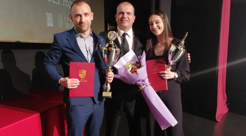 Nikola Drobnjak i Marija Jokić najbolji sportisti grada Zvornik u 2023.godini, Drobnjak najavio kraj sportske karijere