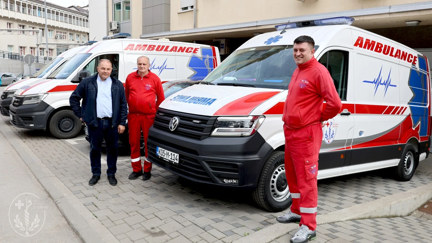 JZU Bolnica Zvornik: Nabavljeno novo sanitetsko vozilo (FOTO)