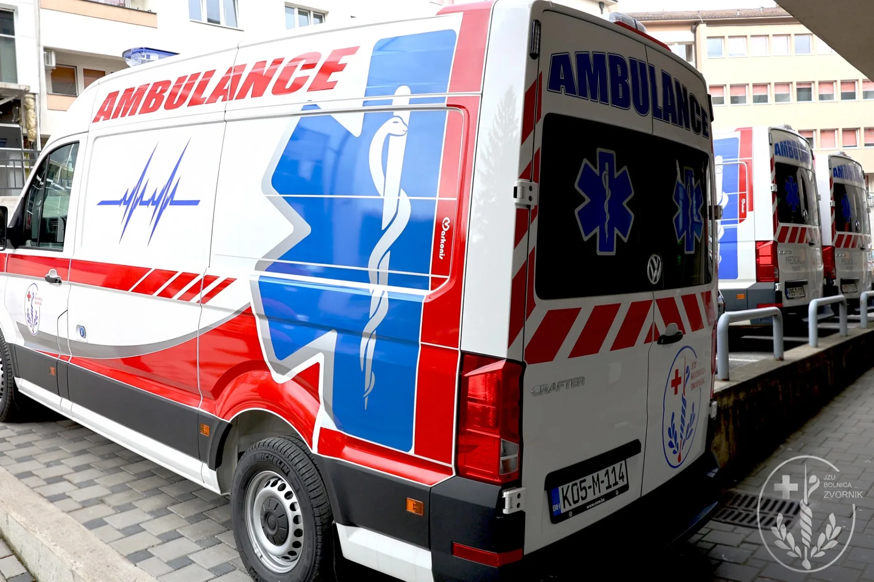 JZU Bolnica Zvornik: Nabavljeno novo sanitetsko vozilo (FOTO)