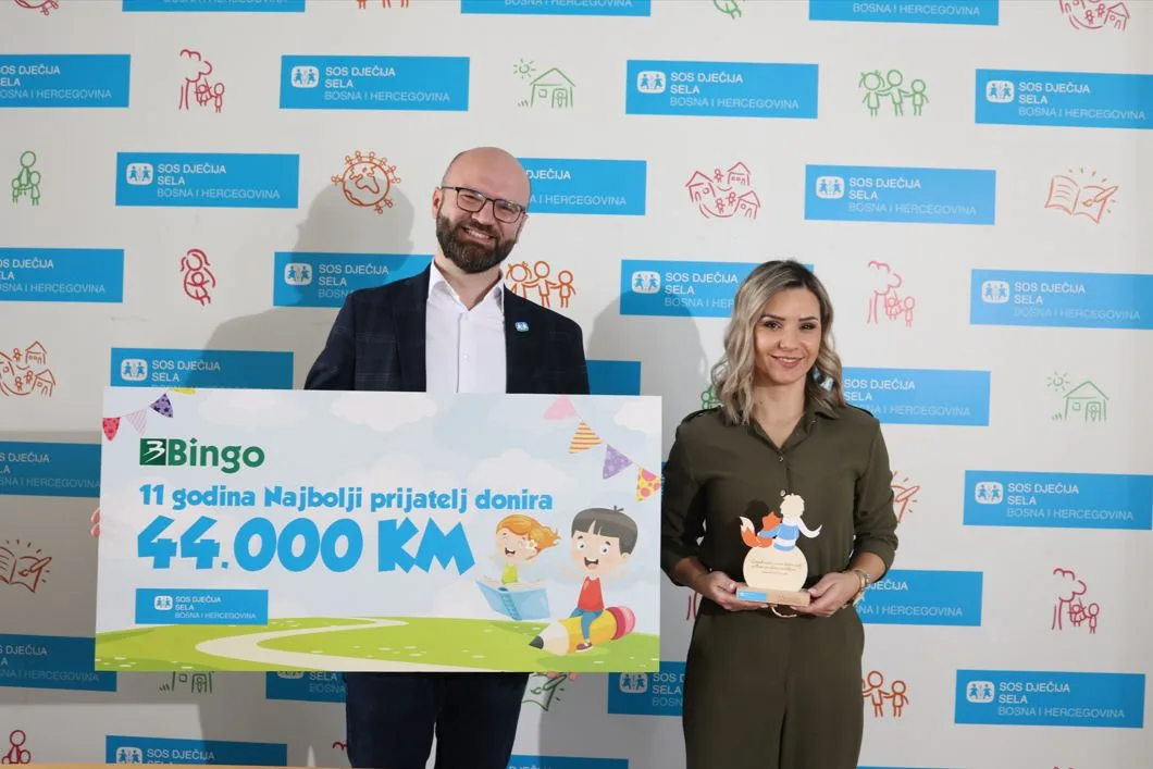 Bingo već 11 godina najbolji prijatelj SOS Dječijih sela u BiH