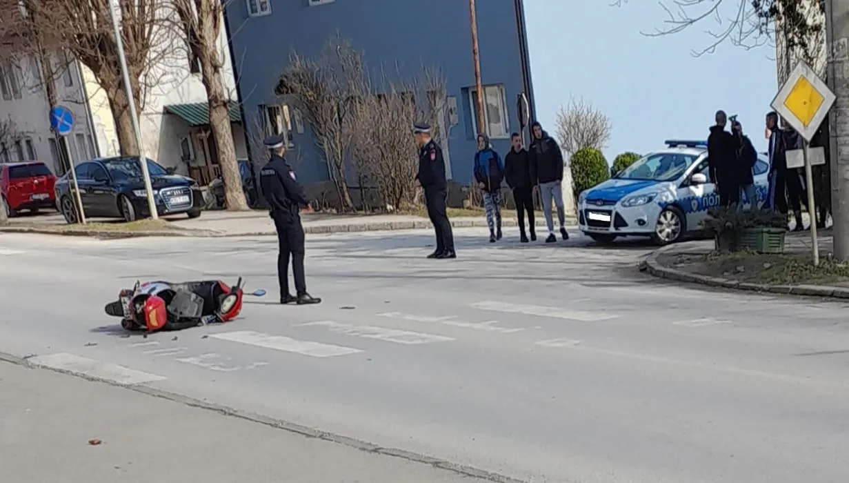 Hapšenje lica koje je pobjeglo sa mjesta saobraćajne nezgode u Bratuncu i nije pružilo pomoć povrijeđenom motociklisti (FOTO)